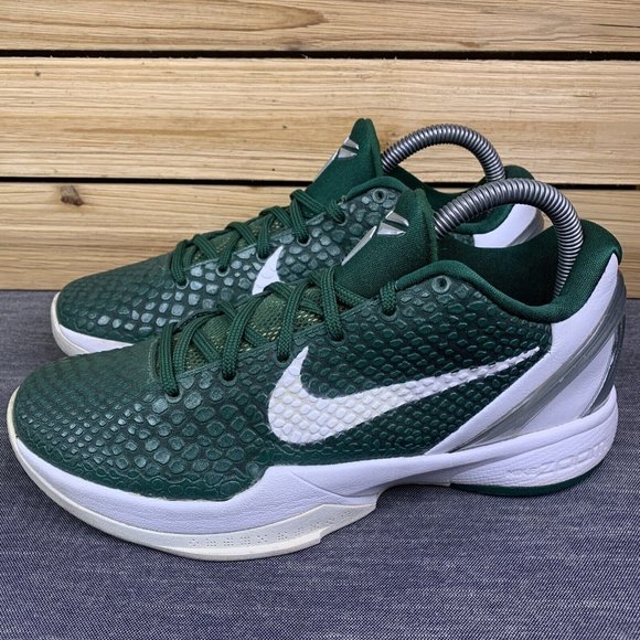 Nike Zoom Kobe 6 VI TB Men’s US 9.5 Basketball Shoes 454142-300 Green